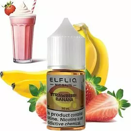 Жидкость Elf Liq Strawberry Banana (Клубника Банан) 30мл 5%