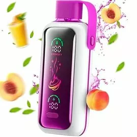 Електронна сигарета Vozol Star 20000 Juice Peach Ice (Соковитий Персик Лід)