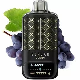 Электронная сигарета Elf Bar Combo 20000 Grape & Mary Power (Мускатный Виноград)