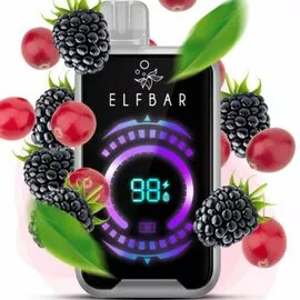 Одноразка Elf Bar FS18000 Blackberry Cranberry (Чорниця Журавлина)