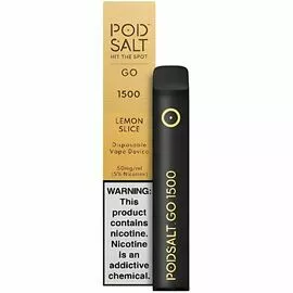 Электронная сигарета POD Salt 1500 Lemon Slice (Лимон)