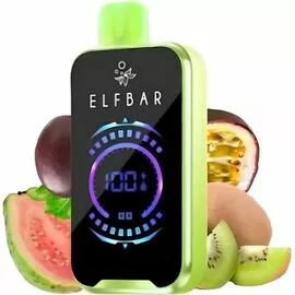 Електронна сигарета Elf Bar RAYA D2 20000 Kiwi Passion Fruit Guava (Ківі Маракуя Гуава)