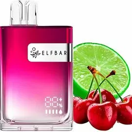 Электронная сигарета Elf Bar CR8000 Cherry Lime (Вишня Лайм)