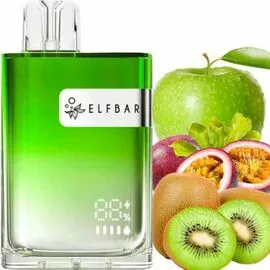 Електронна сигарета Elf Bar CR8000 Green Apple Passion Fruit Kiwi (Зелене Яблуко Маракуйя Ківі)