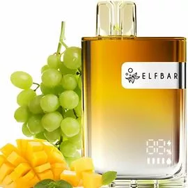 Электронная сигарета Elf Bar CR8000 Mango Green Grape (Манго Зелёный Виноград)