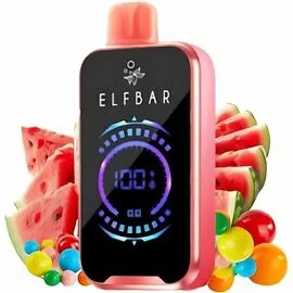 Электронная сигарета Elf Bar RAYA D2 20000 Watermelon Bubble Gum (Арбузная Жвачка)
