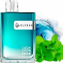 Электронная сигарета Elf Bar CR8000 Sea Breeze Mint (Свежий Мятный Бриз)