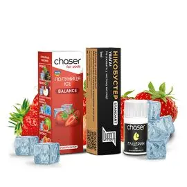 Жидкость Набор Chaser Клубника Лёд 30мл 5%