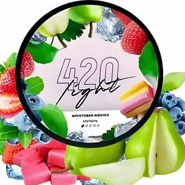 Табак 420 Light Line Фруктовая Жвачка 100 грамм