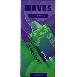 Одноразка Waves W5500 Maxx Kiwi Berries (Киви Ягоды)