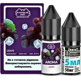 Рідина Набір Flavorlab Puff Grape (Виноград) 10мл 5%