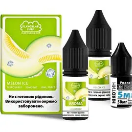 Рідина Набір Flavorlab Puff Melon Ice (Диня Лід) 10мл 5%
