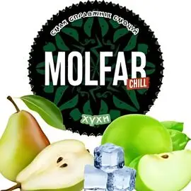 Табак Molfar Chill Line Хухи (Груша Яблоко Лёд) 100 гр