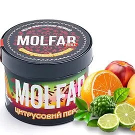 Тютюн Molfar Chill Line Цитрусовий Персик (Апельсин Персик Бергамот Спеції) 40 гр