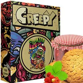 Табак Creepy Cookies For Santa (Печенье Земляника Джем) 100 гр