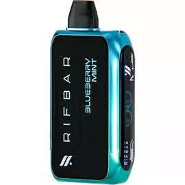 Одноразка RifBar Turbo X 25000 Blueberry Mint (Черника Мята)
