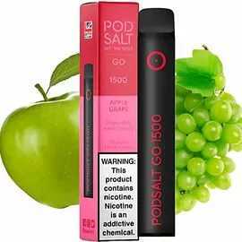 Електронна сигарета POD Salt 1500 Apple Grape (Яблуко Виноград)