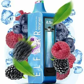 Одноразка Elf Bar Planet 25000 Blue Razz Ice (Голубой Лимонад Лед)