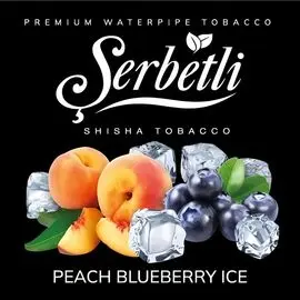 Табак Serbetli Peach Blueberry Ice (Персик Черника Лед) 500 гр