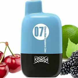 Электронная сигарета Katana 5000 Cherry Blue Raspberry Lime (Вишня Малина Лайм)