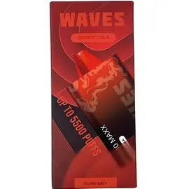 Одноразка Waves W5500 Maxx Cherry Cola (Вишня Кола)