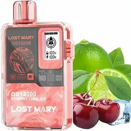 Электронная сигарета Lost Mary OS12000 Cherry Lime Ice (Вишня Лайм Лед)