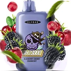Одноразка Elf Bar GH23000 Blueberry Cherry Cranberry (Чорниця Вишня Журавлина)