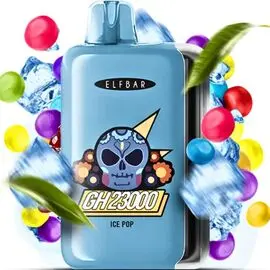 Електронна сигарета Elf Bar GH23000 Ice Pop (Крижаний Льодяник)