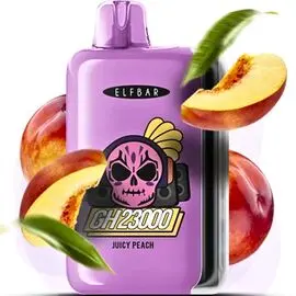 Електронна сигарета Elf Bar GH23000 Juicy Peach (Соковитий Персик)