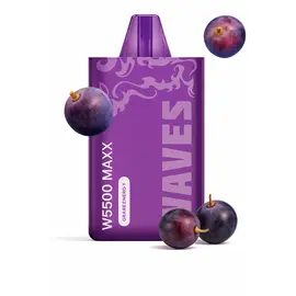 Одноразка Waves W5500 Maxx Grape Energy (Виноградный Энергетик)