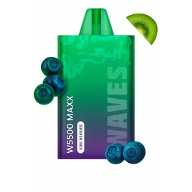 Одноразка Waves W5500 Maxx Kiwi Berries (Киви Ягоды)