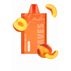 Одноразка Waves W5500 Maxx Juice Peach (Сочный Персик)