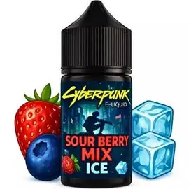 Жидкость Cyberpunk Sour Berry Mix Ice (Кислый Ягодный Микс Лёд) 30мл 5%