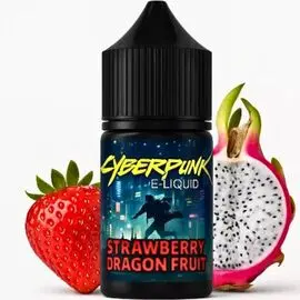 Жидкость Cyberpunk Strawberry Dragon Fruit (Клубника Питайя) 30мл 5%