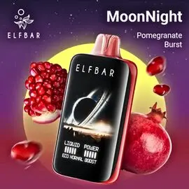 Одноразка Elf Bar MoodNight 40000 Pomegranate Burst (Вибух Гранату)