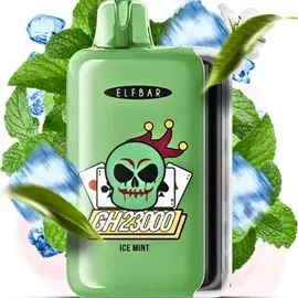 Електронна сигарета Elf Bar GH23000 Ice Mint (М'ятний Лід)