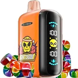 Електронна сигарета Elf Bar GH23000 Rainbow Candy (Райдужні Льодяники)