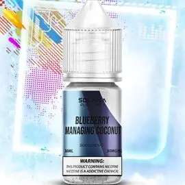 Жидкость SOLANA LIQUID Blueberry Managing Coconut (Черника Манго Кокос) 30мл 5%