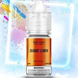 Жидкость SOLANA LIQUID Orange Lemon (Апельсин Лимон) 30мл 5%