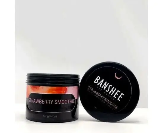 Чайная смесь Banshee Tea Dark Line Strawberry Smoothie (Банши Дарк Клубничный смузи) 50 гр