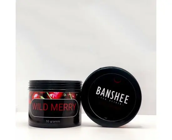 Чайна суміш Banshee Tea Dark Line Wild Merry (Банші Дарк Вишня) 50 гр