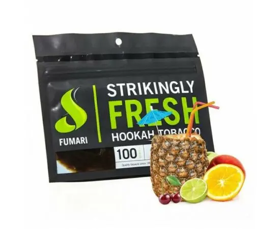 Табак Fumari Tropical Punch (Фумари Тропический пунш) 100 гр Акциз 