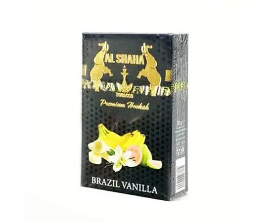 Тютюн Al Shaha Brazil Vanilla (Аль Шаха Бразильська Ваніль) 50 грам