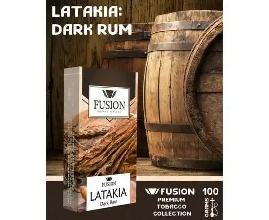 Тютюн Fusion Premium Latakia Dark Rum (Фьюжн Ром) 100 грам