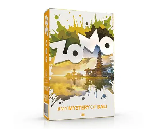 Табак Zomo Mistery of Bali (Зомо Абрикос, Слива и Мороженое) 50 грамм