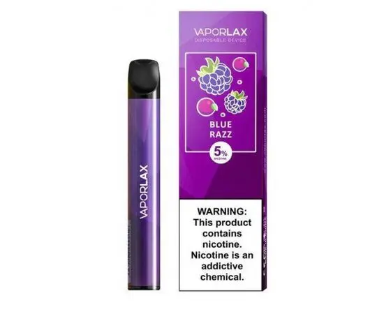 Одноразка Vaporlax Blue Razz (Вапорлакс Синяя малина) 800 | 5%