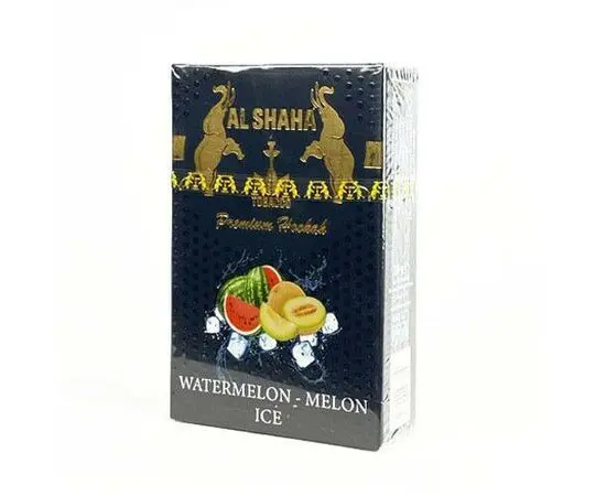 Табак Al Shahа Watermelon-Melon Ice (Аль Шаха Арбуз-Дыня Айс) 50 грамм
