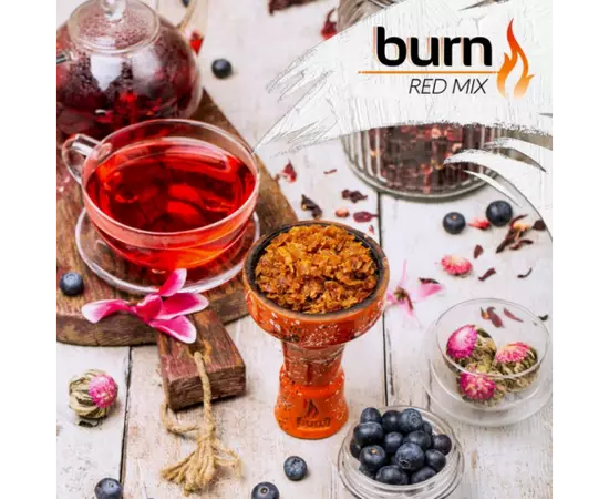 Тютюн Burn Red Mix (Берн Червоний мікс) 100 грам