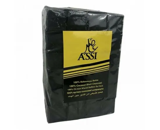 Кокосовый уголь Assi (Асси) 1кг
