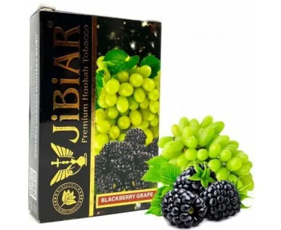 Тютюн Jibiar Blackberry Grape (Джибіар Ожина Виноград), 50 грам